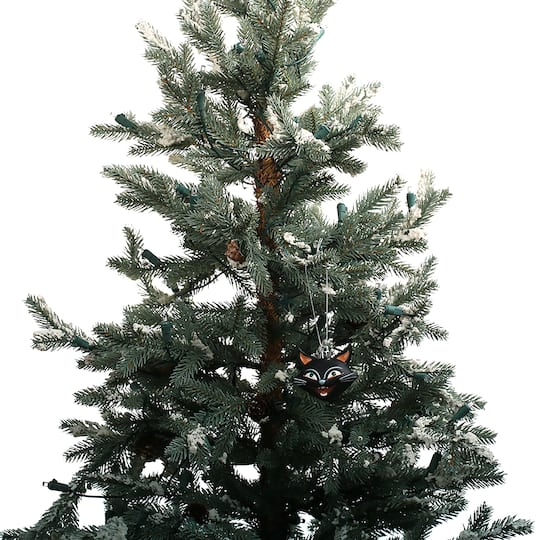 3 Pack 64mm Black Cat Shatterproof Ornaments by Ashland®